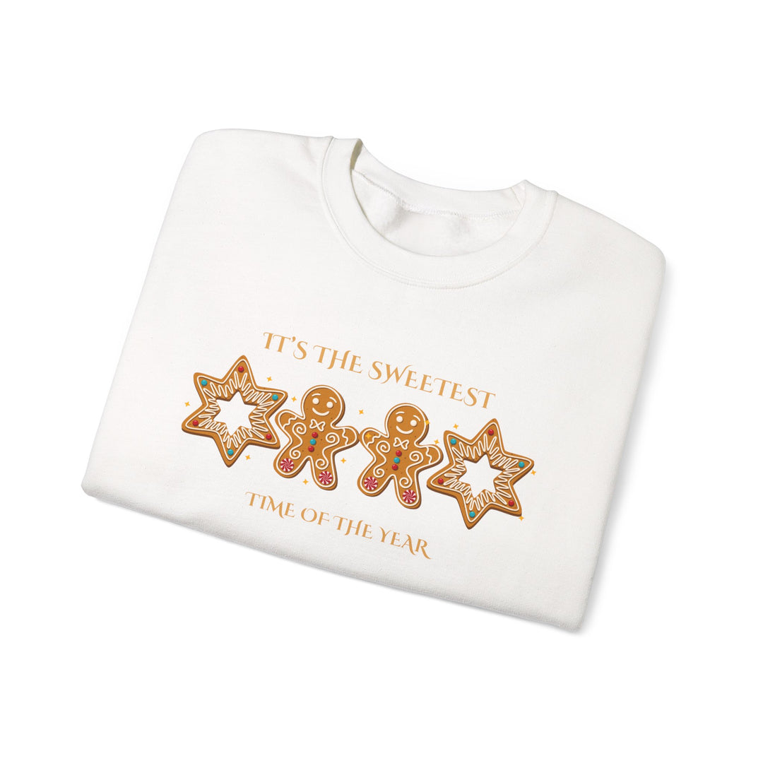 Sweatshirt - "It's the Sweetest Time of the Year" Gingerbread Holiday Crewneck