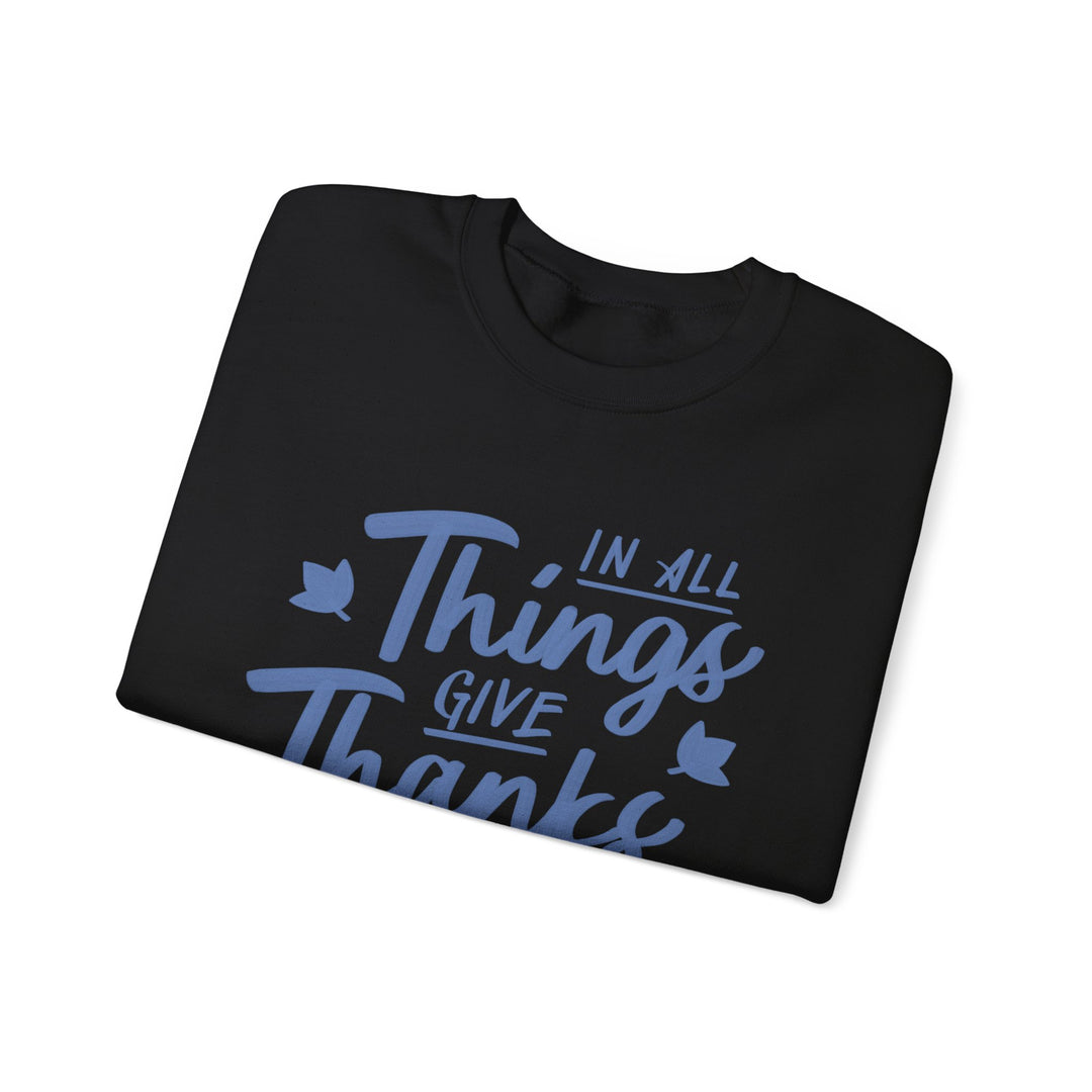 In All Things Give Thanks Design