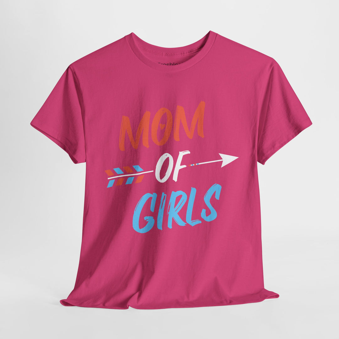 Mom’s T-shirt – Mom of Girls Design