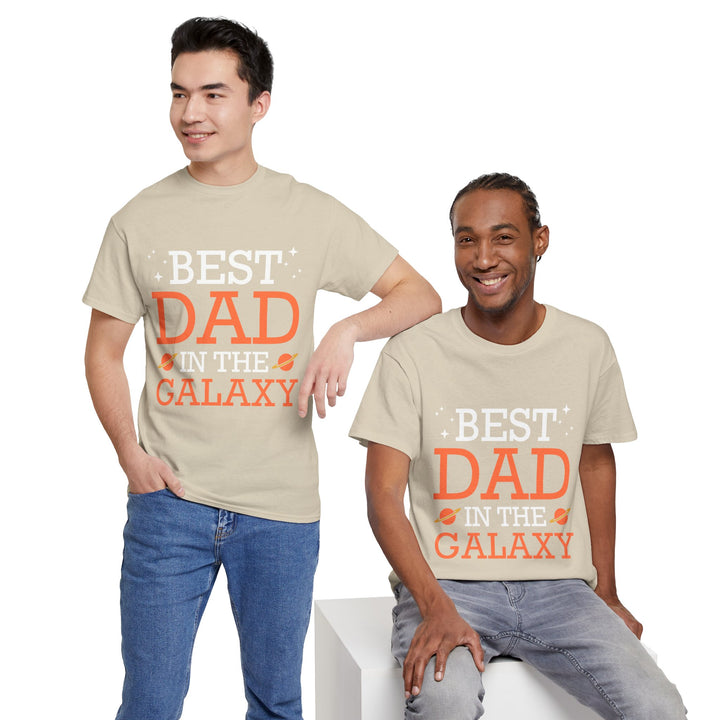 Dad's T-Shirt - Best Dad in the Galaxy Design