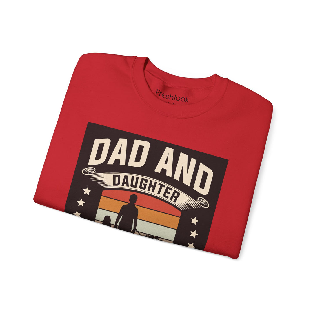 Dad’s Sweatshirt – Dad and Daughter Farming Partners For Life Design