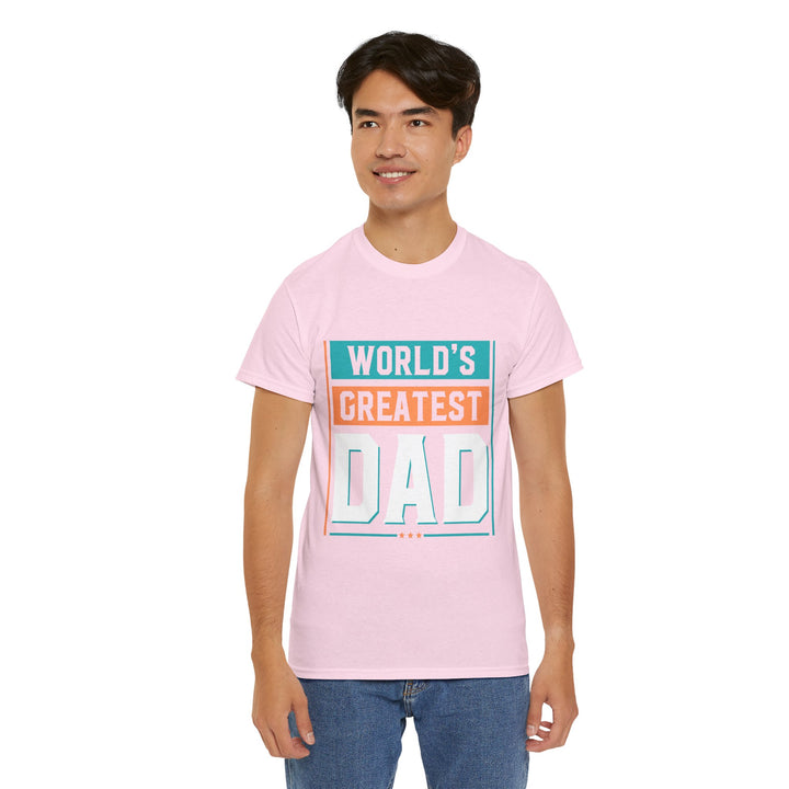 Dad's T-Shirt - World's Greatest Dad Design