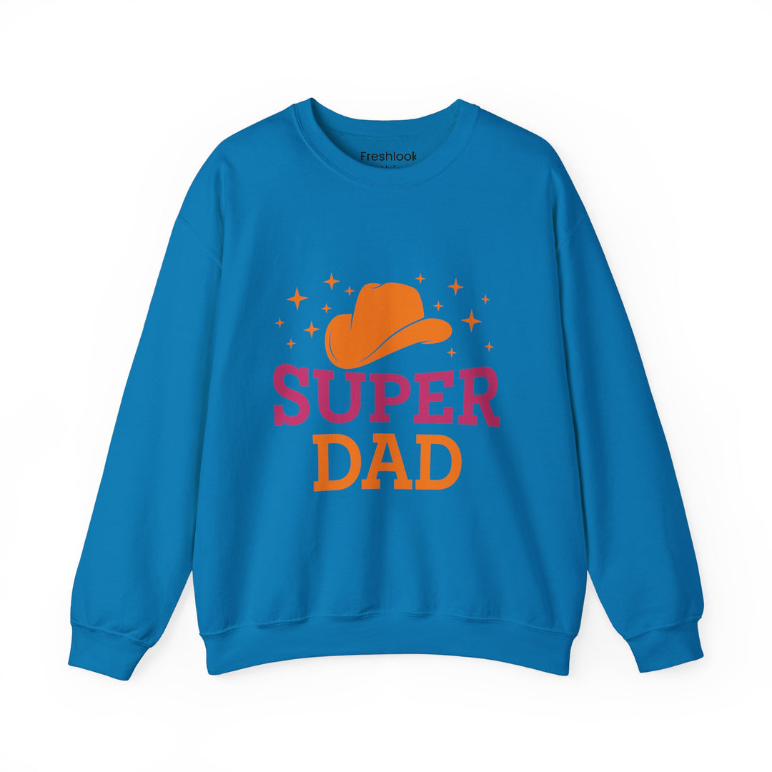 Dad’s Sweatshirt – Super Dad Design