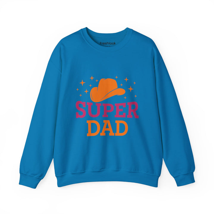 Dad’s Sweatshirt – Super Dad Design