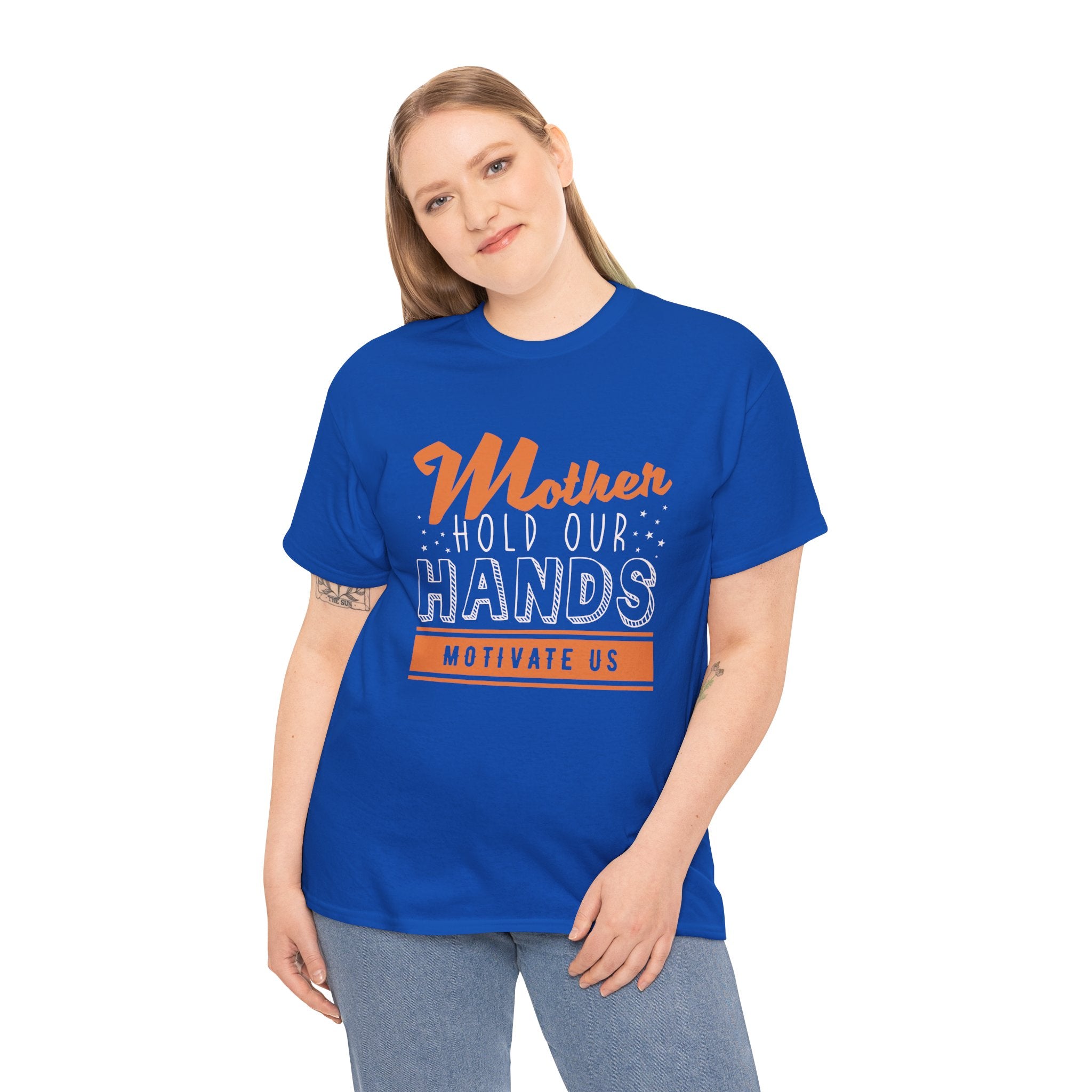 Mom T-Shirt – Mother Hold Our Hands - Motivate Us Design