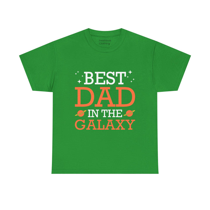 Dad's T-Shirt - Best Dad in the Galaxy Design