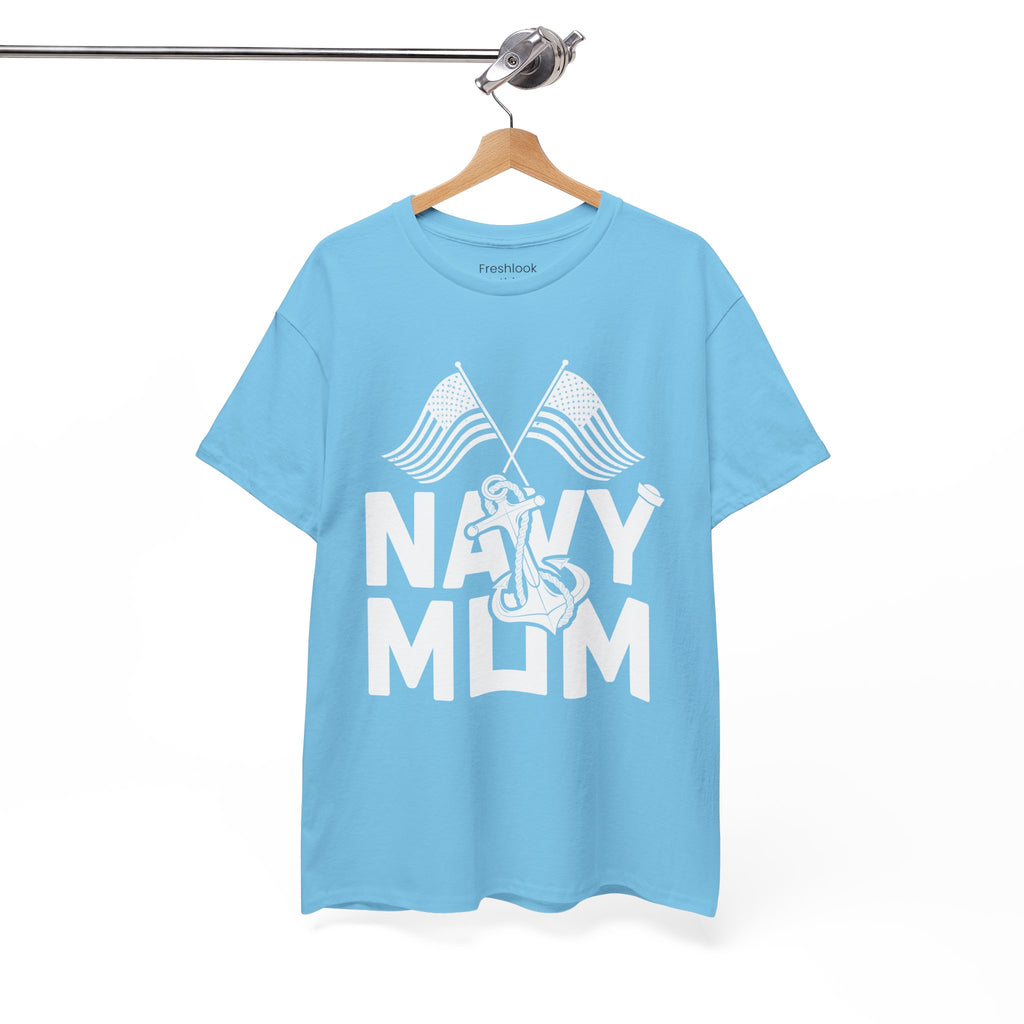 Mom T-Shirt – Navy Mom Design