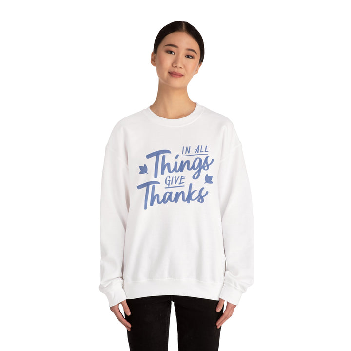 In All Things Give Thanks Design