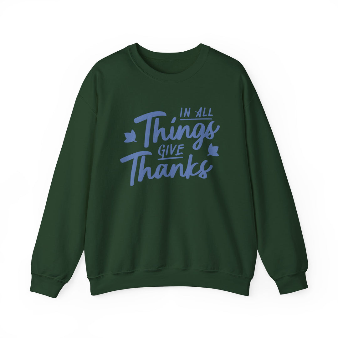 In All Things Give Thanks Design