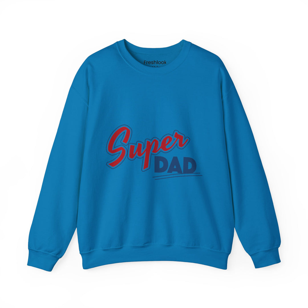 Dad’s Sweatshirt – Super Dad Perfect Father's Day Gift Design