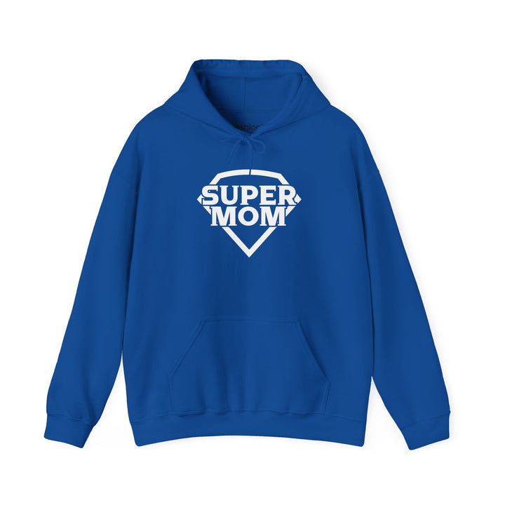 Mom's Unisex Hooded Sweatshirt - Super Mom Design