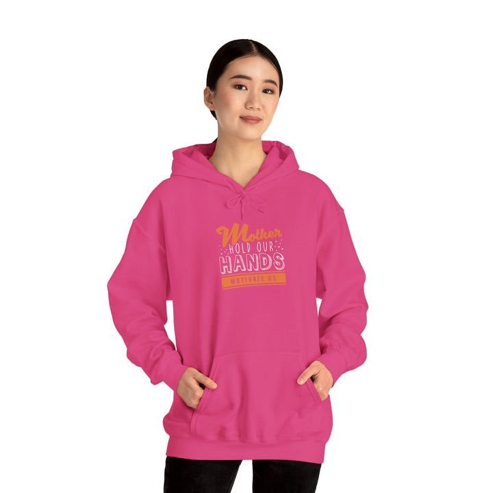 Mom's Hooded Sweatshirt – Mother Hold Our Hands - Motivate Us Design