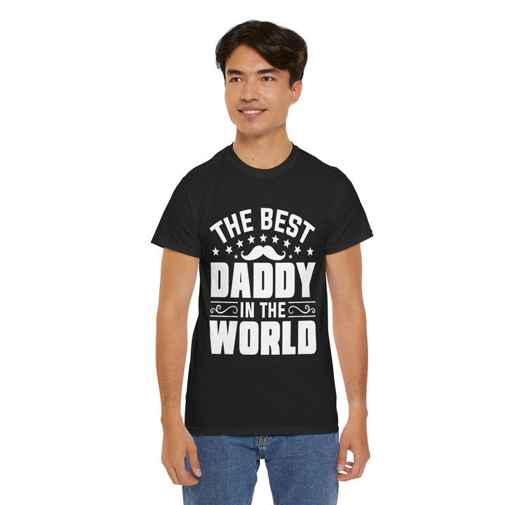 Dad's T-Shirt - The Best Daddy In The World Design