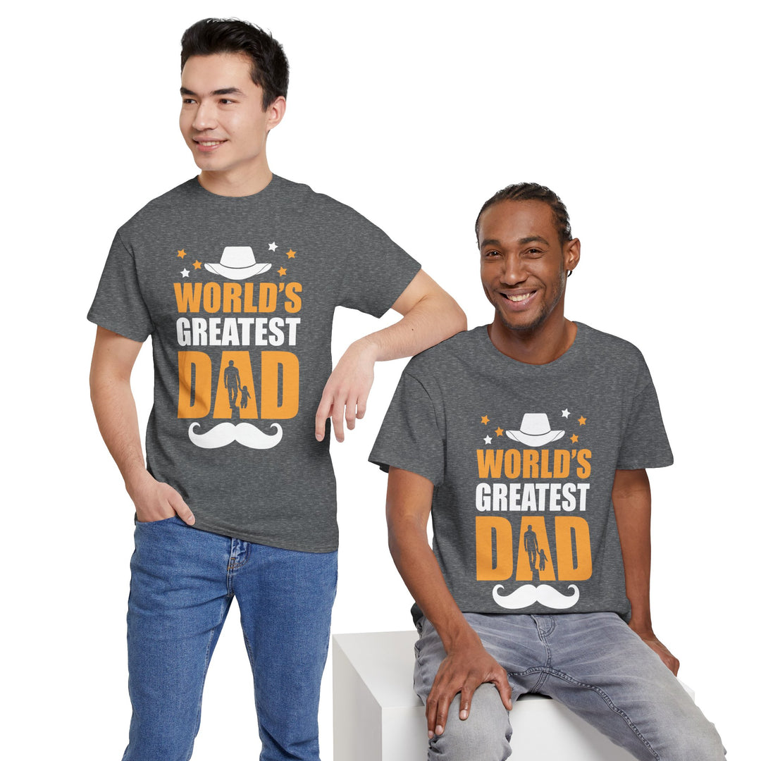 Dad's T-Shirt - World's Greatest Dad Design