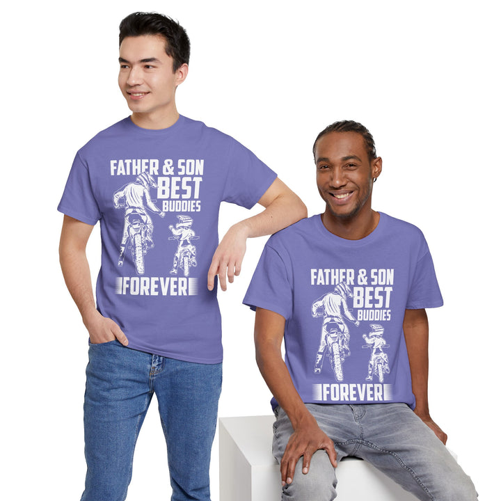 Dad's T-Shirt - Father & Son Best Buddies Forever Design