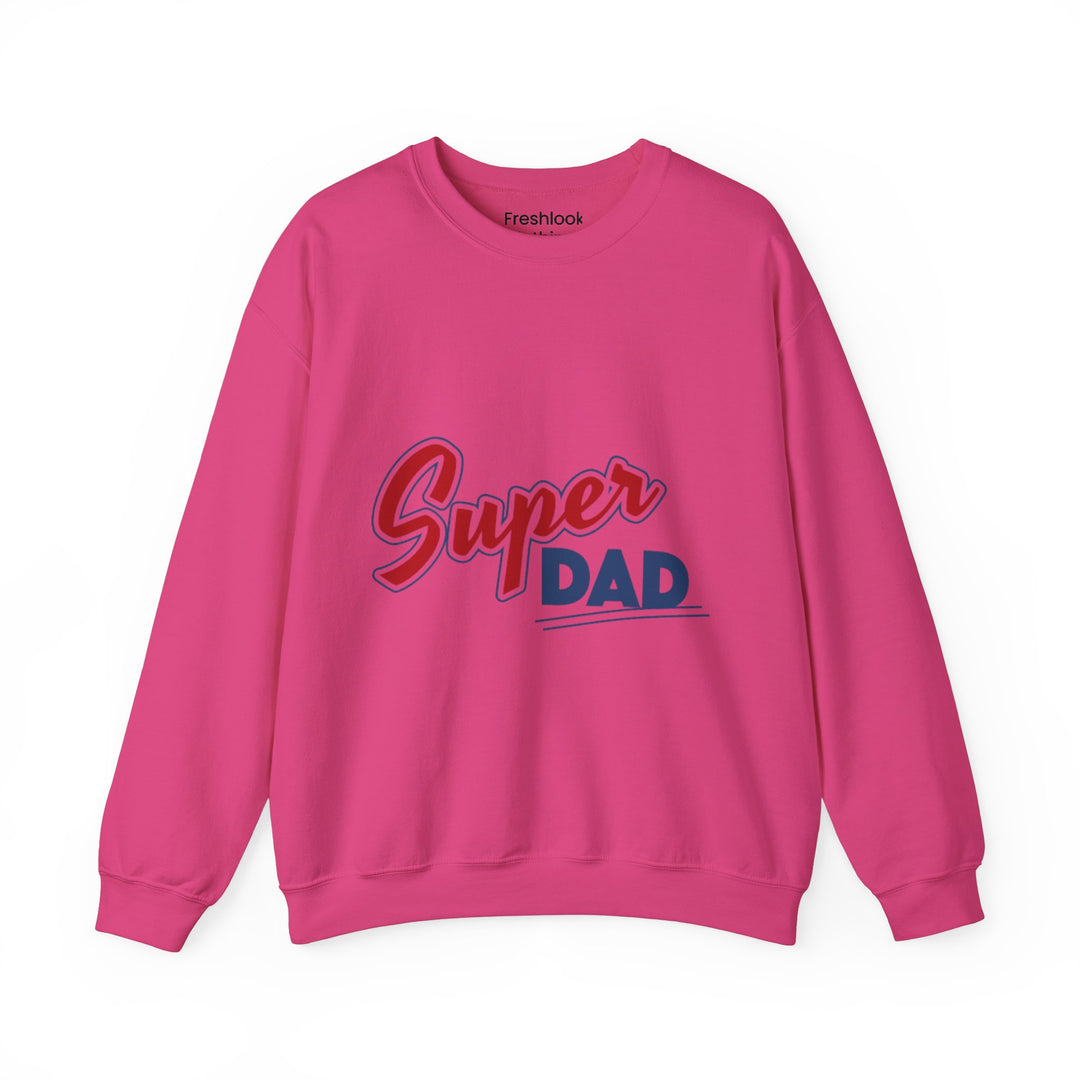 Dad’s Sweatshirt – Super Dad Perfect Father's Day Gift Design