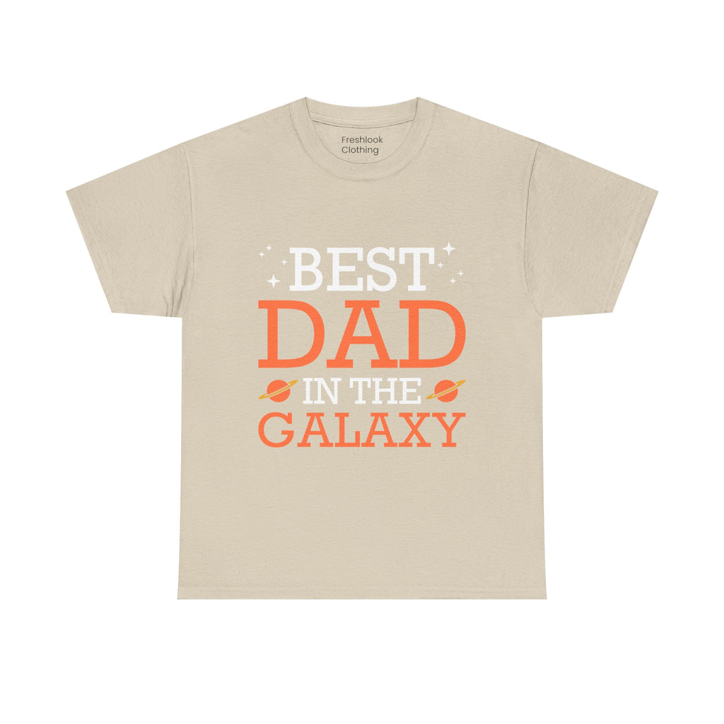 Dad's T-Shirt - Best Dad in the Galaxy Design