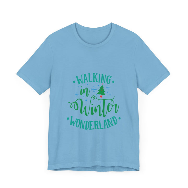 Walking in Winter Wonderland, Christmas T-shirt, Holiday tees, Family Christmas Shirts