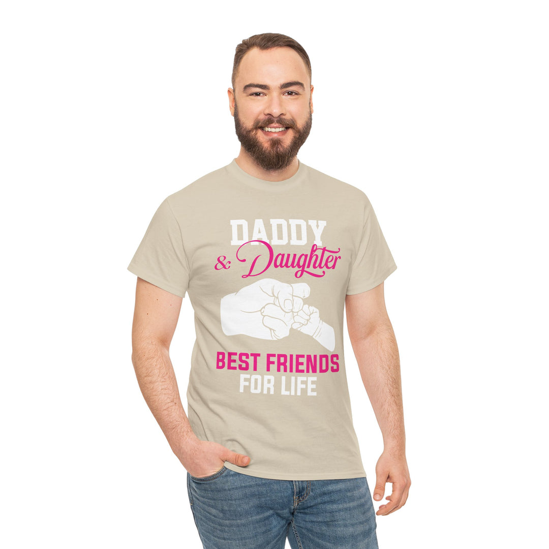 Dad's T-Shirt - Daddy & Daughter Best Friends For Life Design