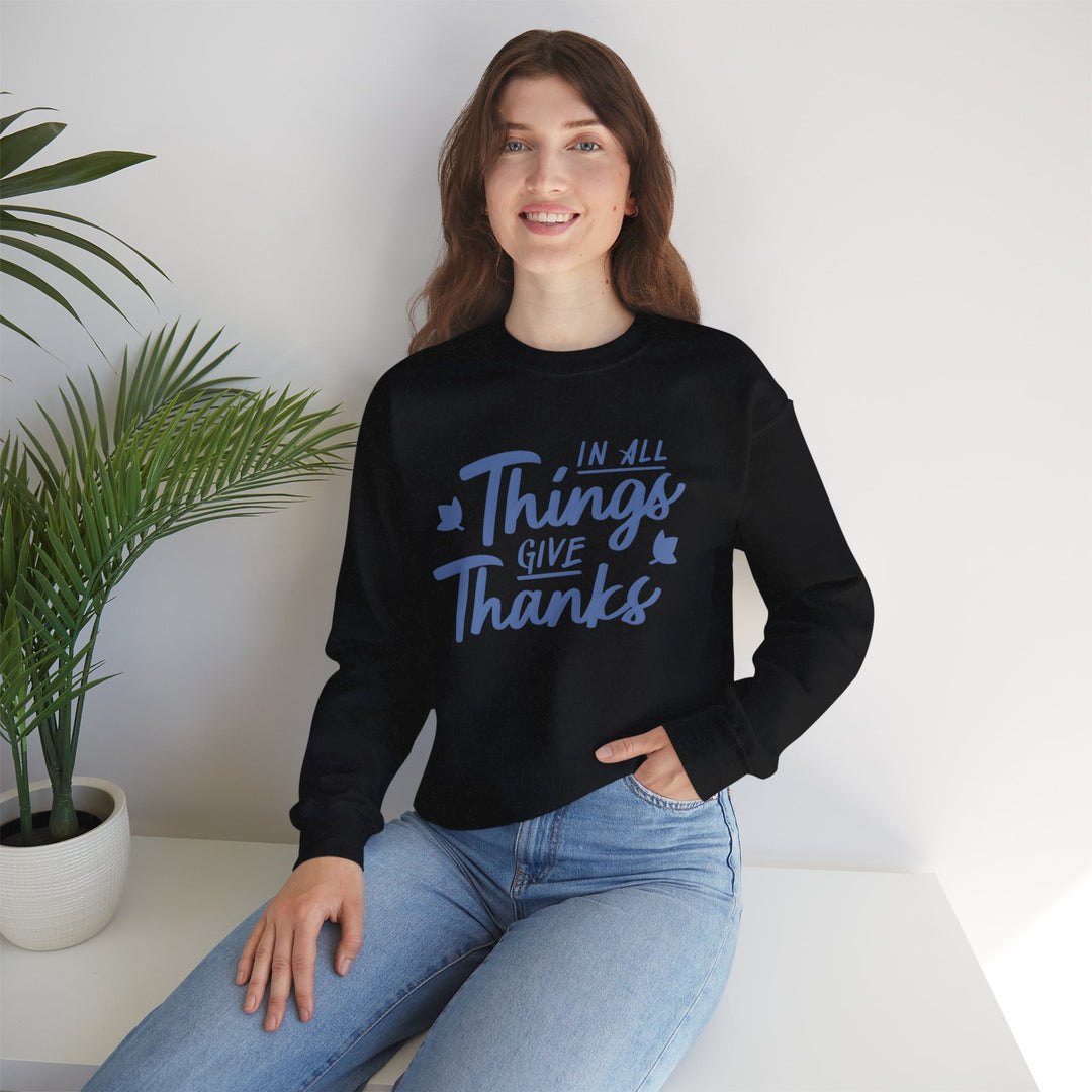 In All Things Give Thanks Design