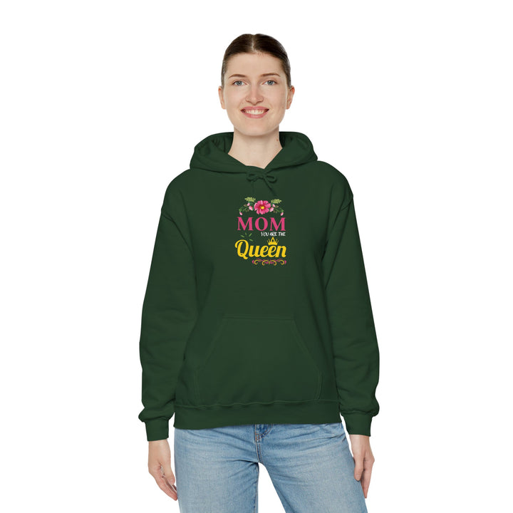 Mom's Hooded Sweatshirt – Mom You Are The Queen Design