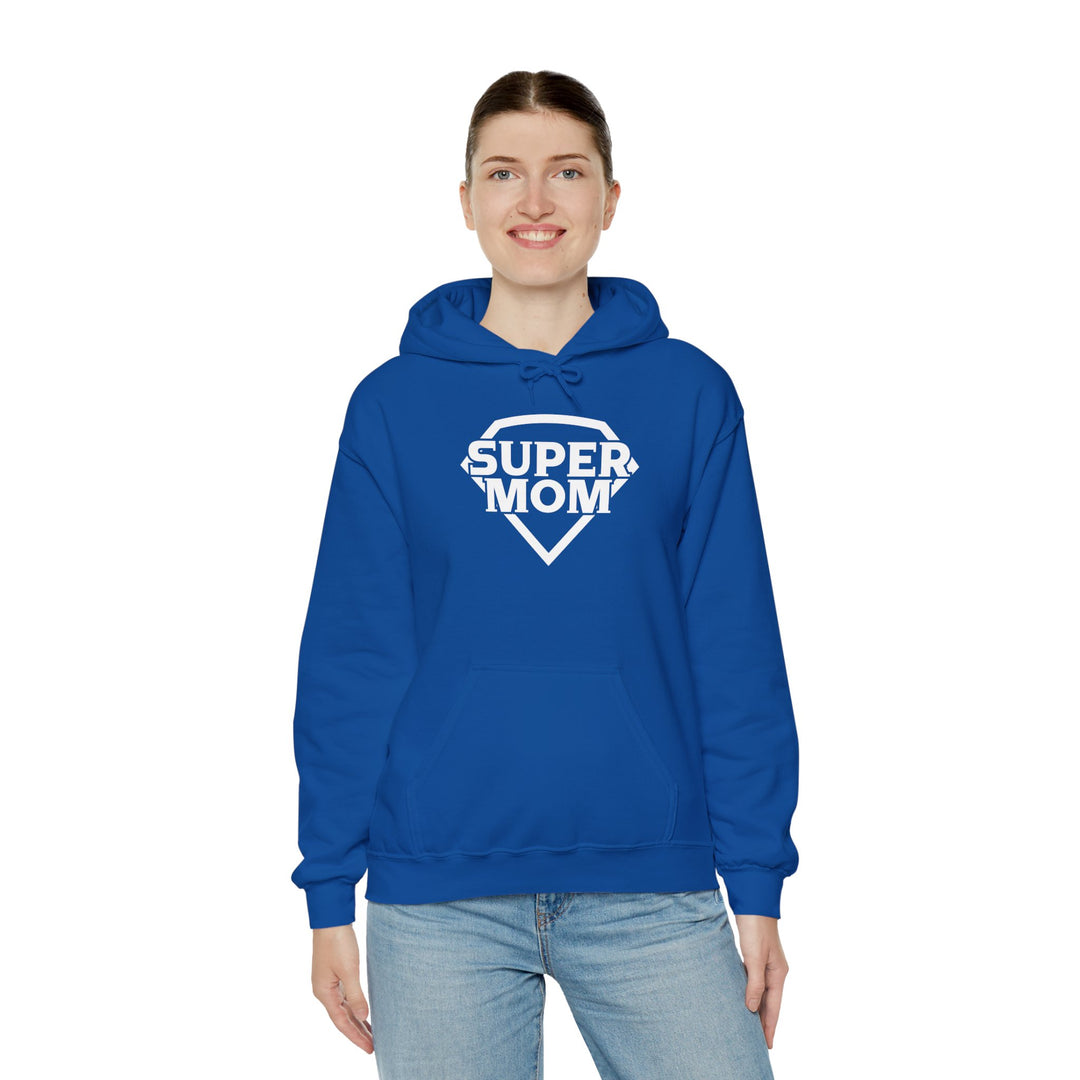 Mom's Unisex Hooded Sweatshirt - Super Mom Design