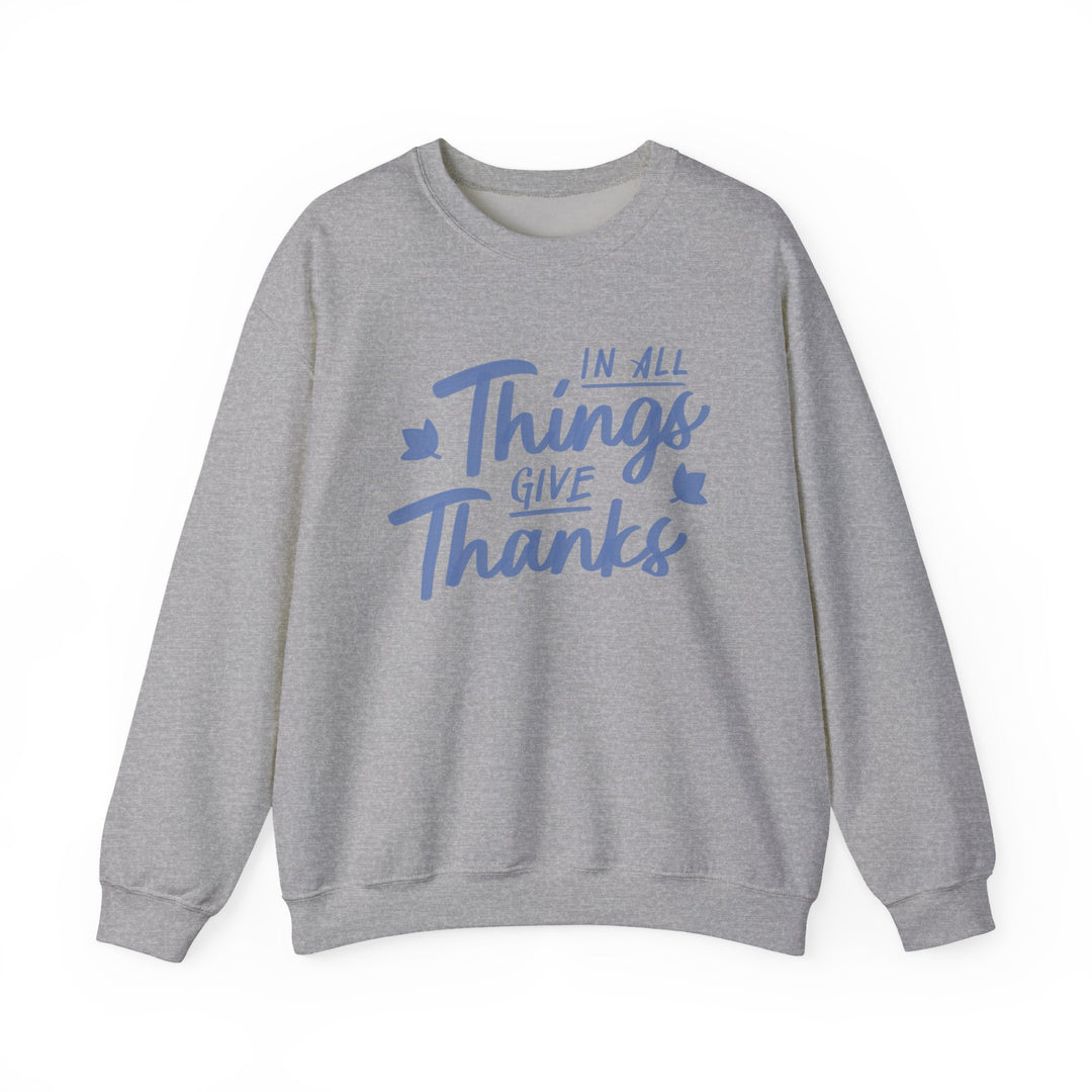 In All Things Give Thanks Design