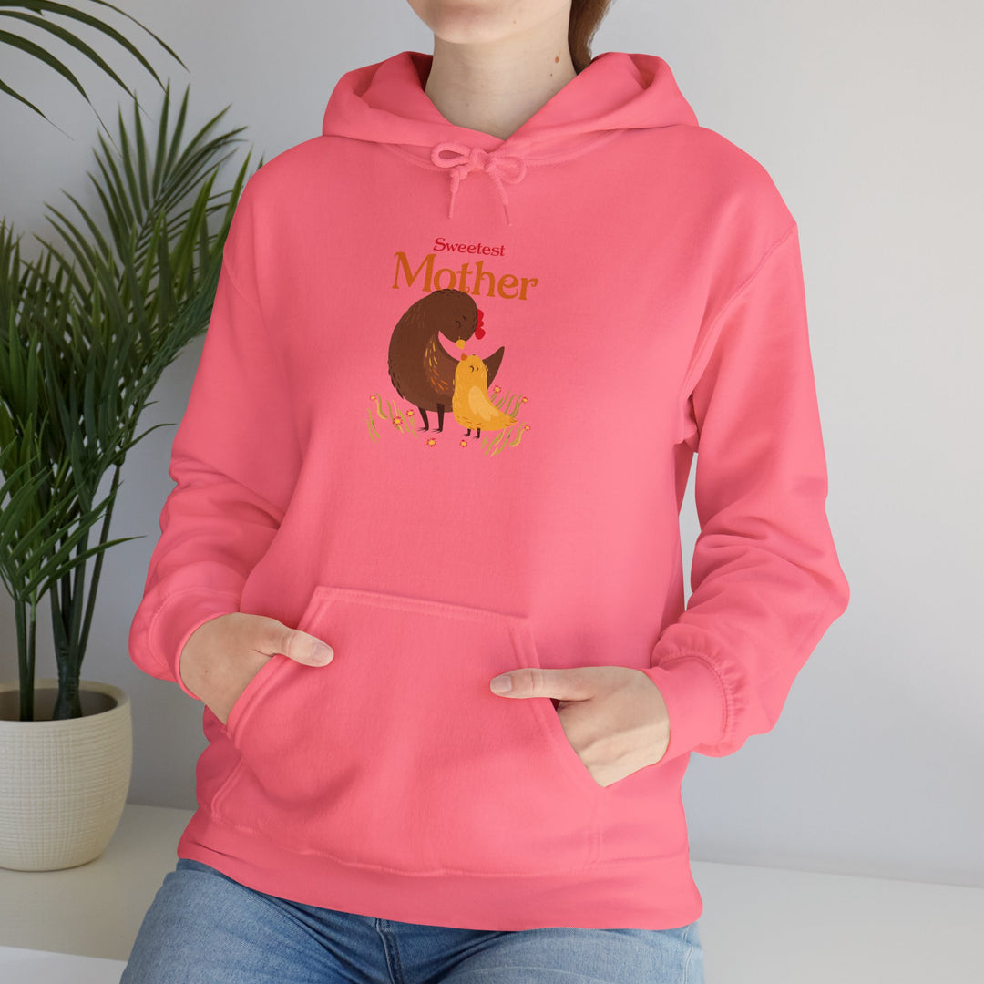 Mom's Unisex Hooded Sweatshirt - Sweetest Mother Design