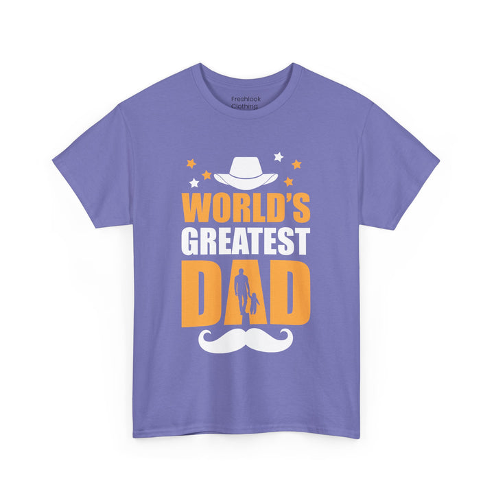 Dad's T-Shirt - World's Greatest Dad Design