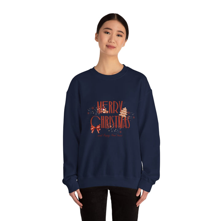 Merry Christmas Crewneck Sweatshirt – Vintage Holiday Graphic