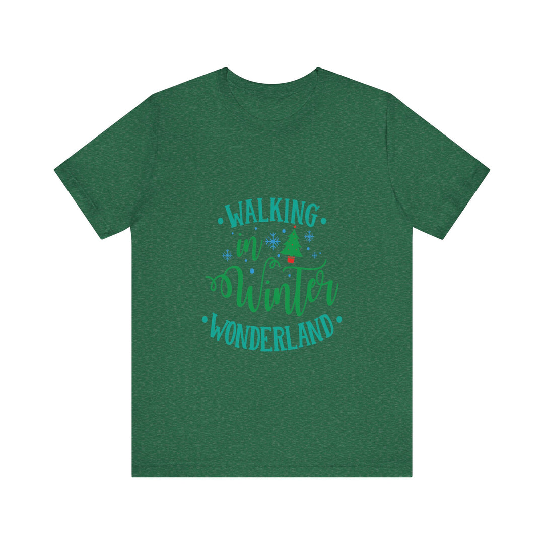 Walking in Winter Wonderland, Christmas T-shirt, Holiday tees, Family Christmas Shirts