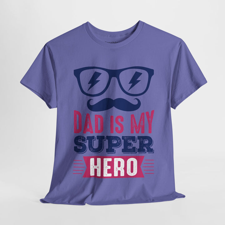 Dad's T-Shirt - Dad Is My Superhero Design