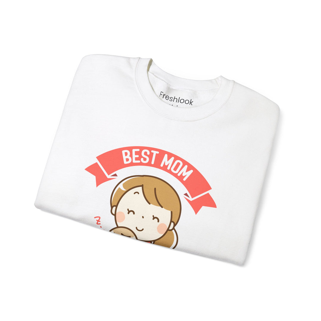 Mom's Sweatshirt - Best Mom in the World Design