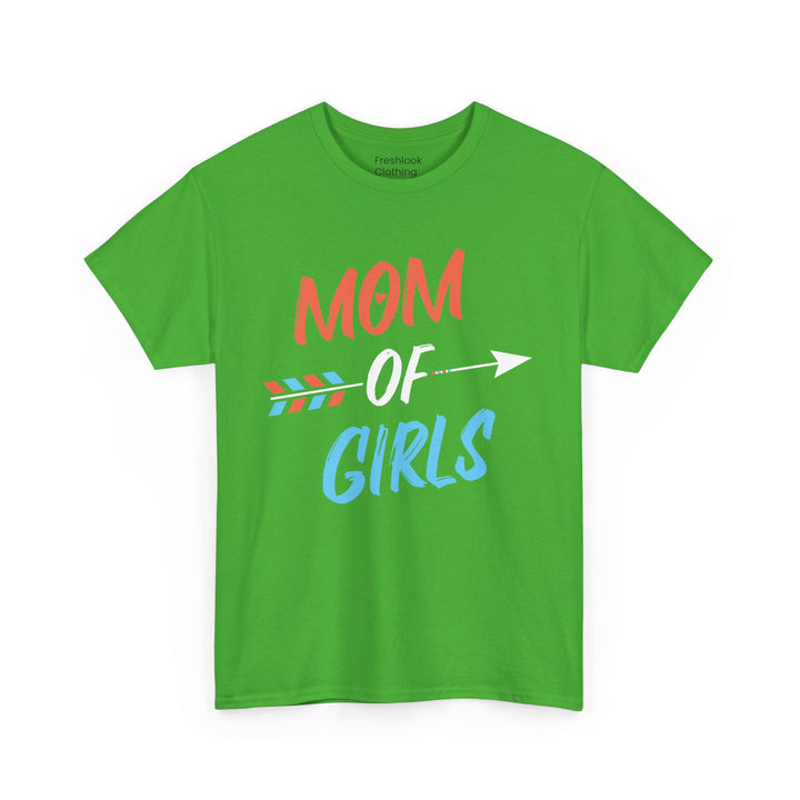 Mom’s T-shirt – Mom of Girls Design