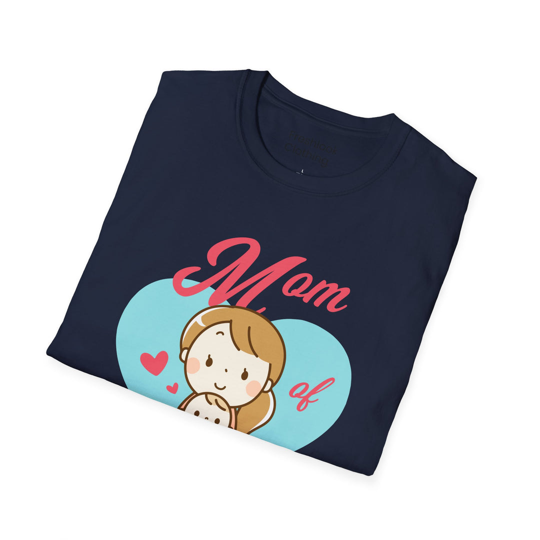 Mom's T-Shirt - Mom of Boys Design