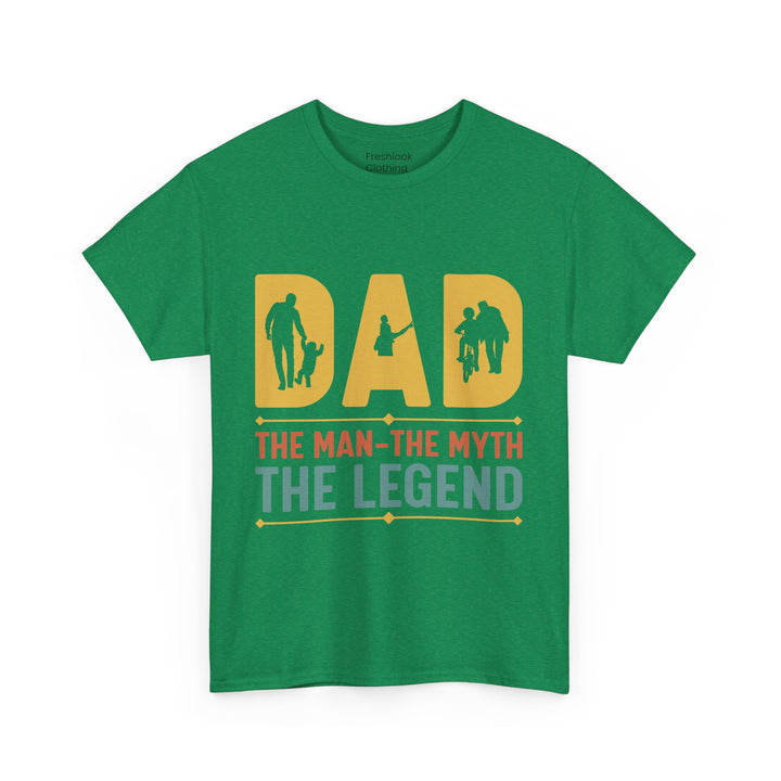 Dad's T-Shirt - Dad The Man The Myth The Legend Design