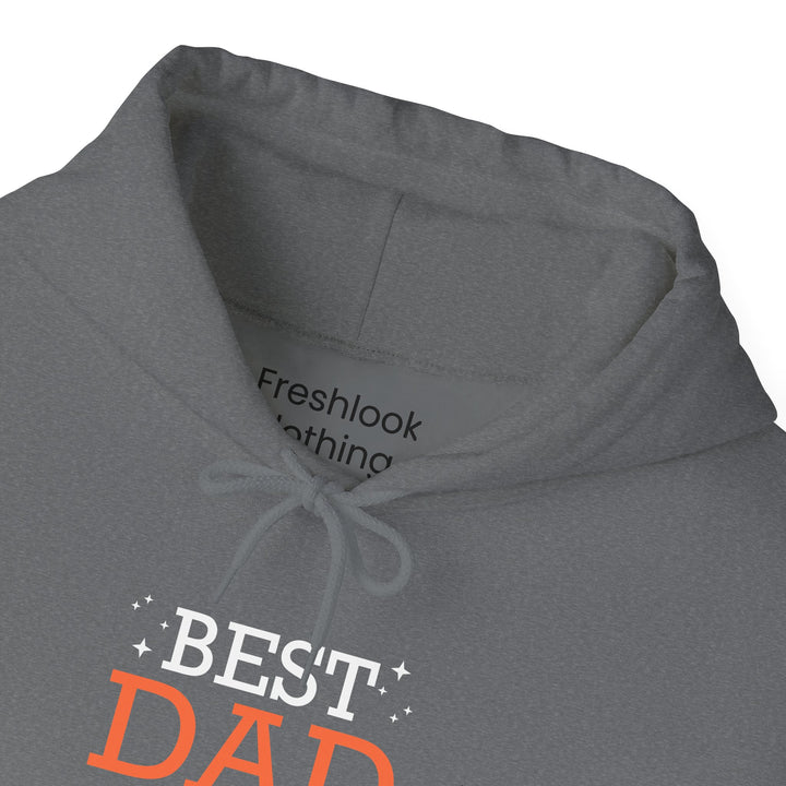 Dad’s Hooded Sweatshirt – Best Dad in the Galaxy Design