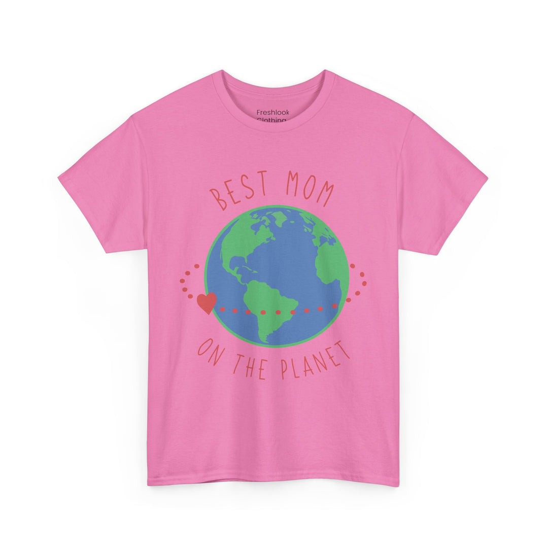 Mom T-Shirt - Best Mom on the Planet Design