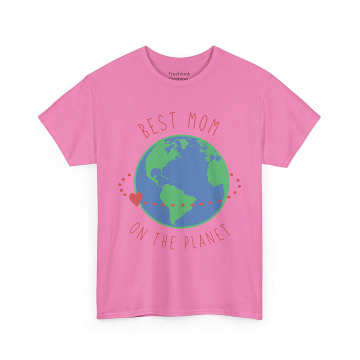 Mom T-Shirt - Best Mom on the Planet Design