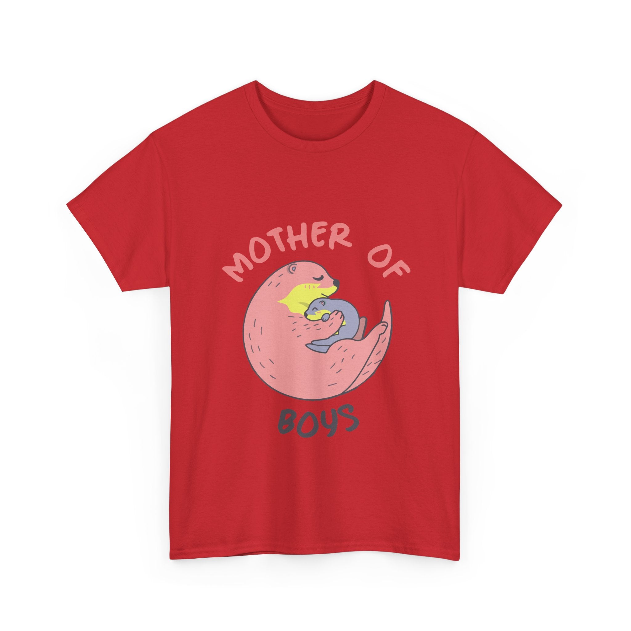 Mom T-Shirt - Mother of Boys Design