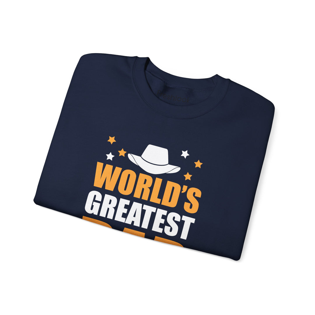 Dad’s Sweatshirt – World's Greatest Dad Design