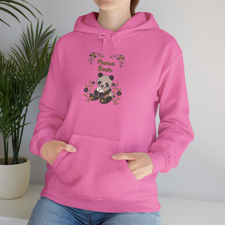 Mom's Unisex Hooded Sweatshirt - Mama Bear Design