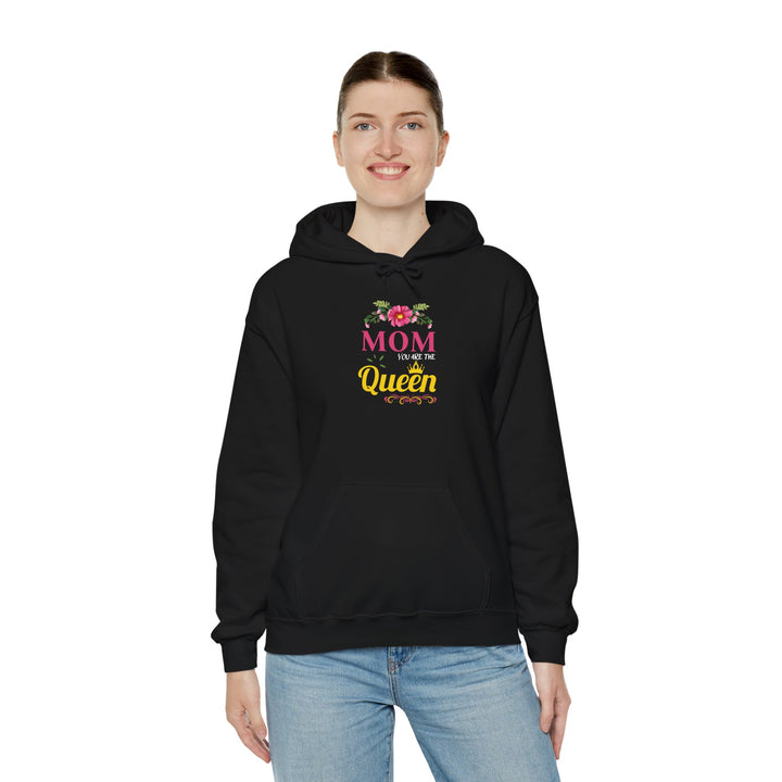 Mom's Hooded Sweatshirt – Mom You Are The Queen Design