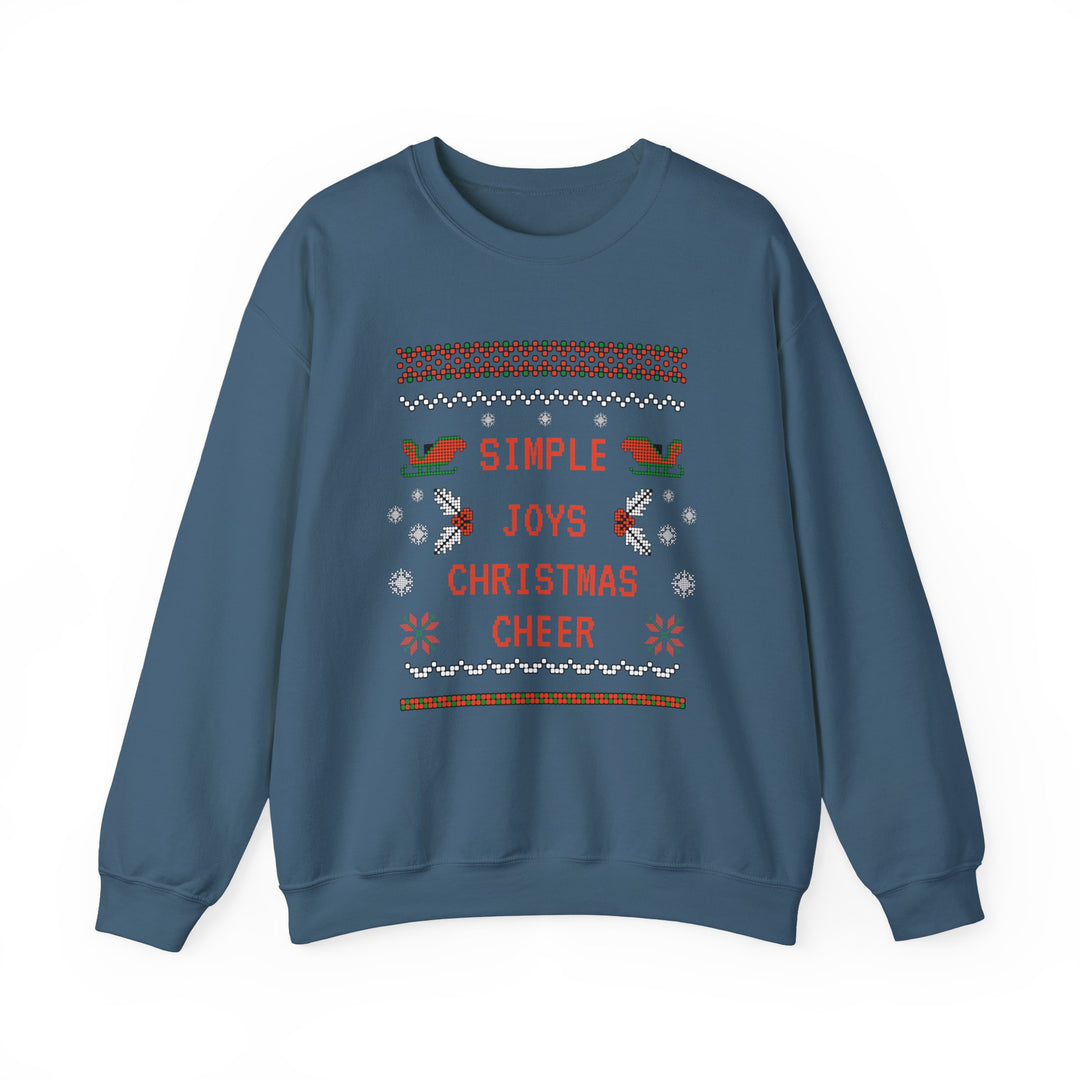 Unisex Heavy Blend Crewneck Sweatshirt, Christmas Joy Sweatshirt