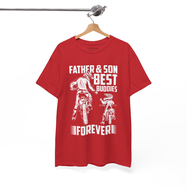 Dad's T-Shirt - Father & Son Best Buddies Forever Design