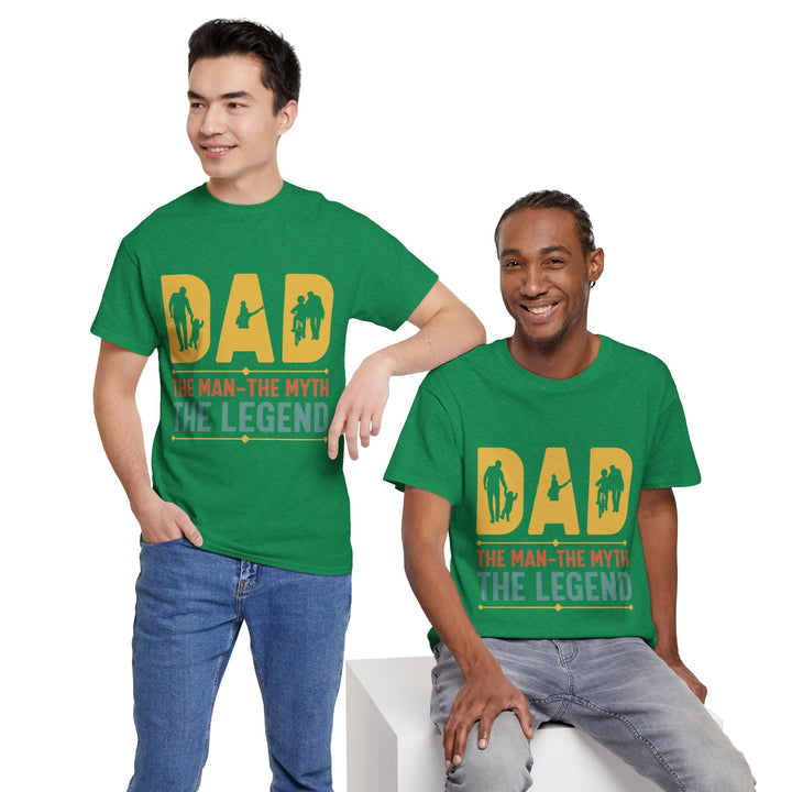 Dad's T-Shirt - Dad The Man The Myth The Legend Design