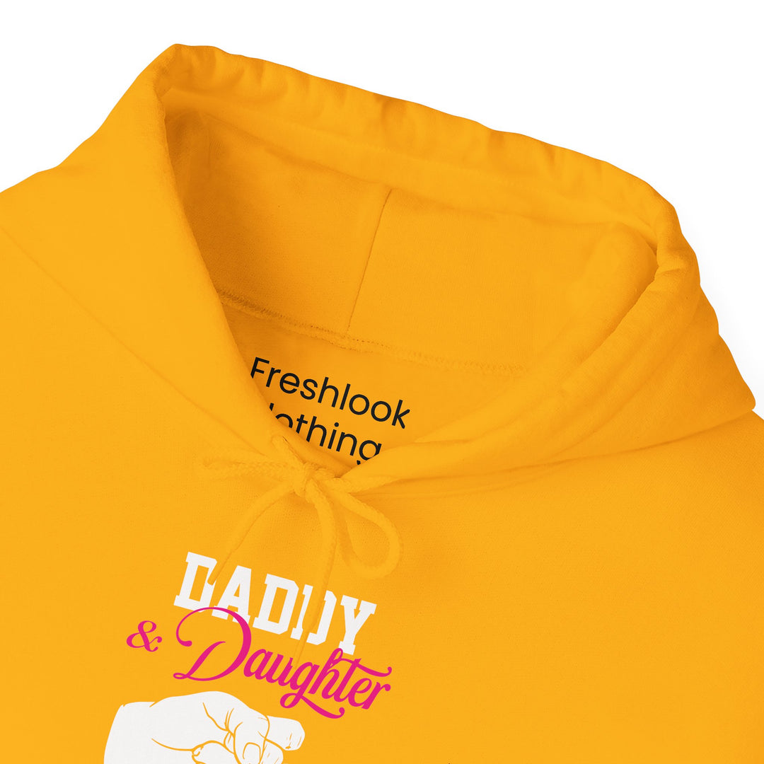 Dad’s Hooded Sweatshirt – Daddy & Daughter Best Friends Forever Design