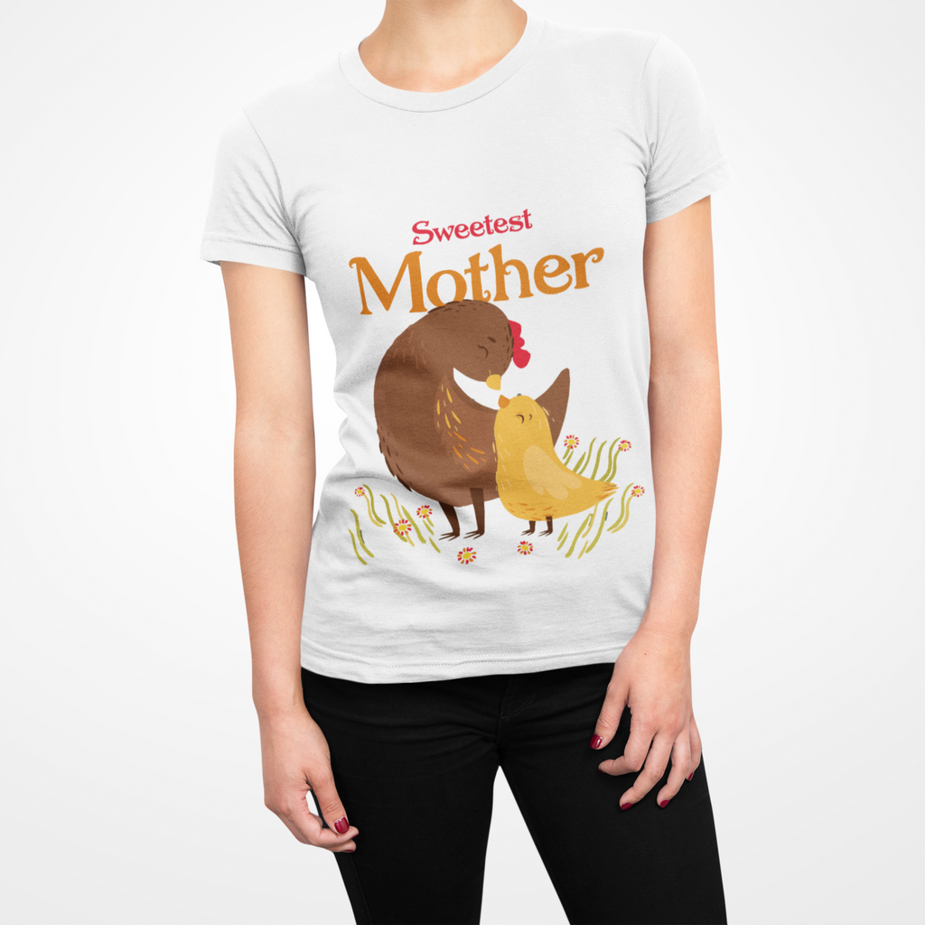 Mom T-Shirt - Sweetest Mother Design