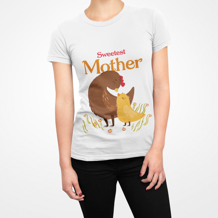 Mom's T-Shirt - Sweetest Mother Design