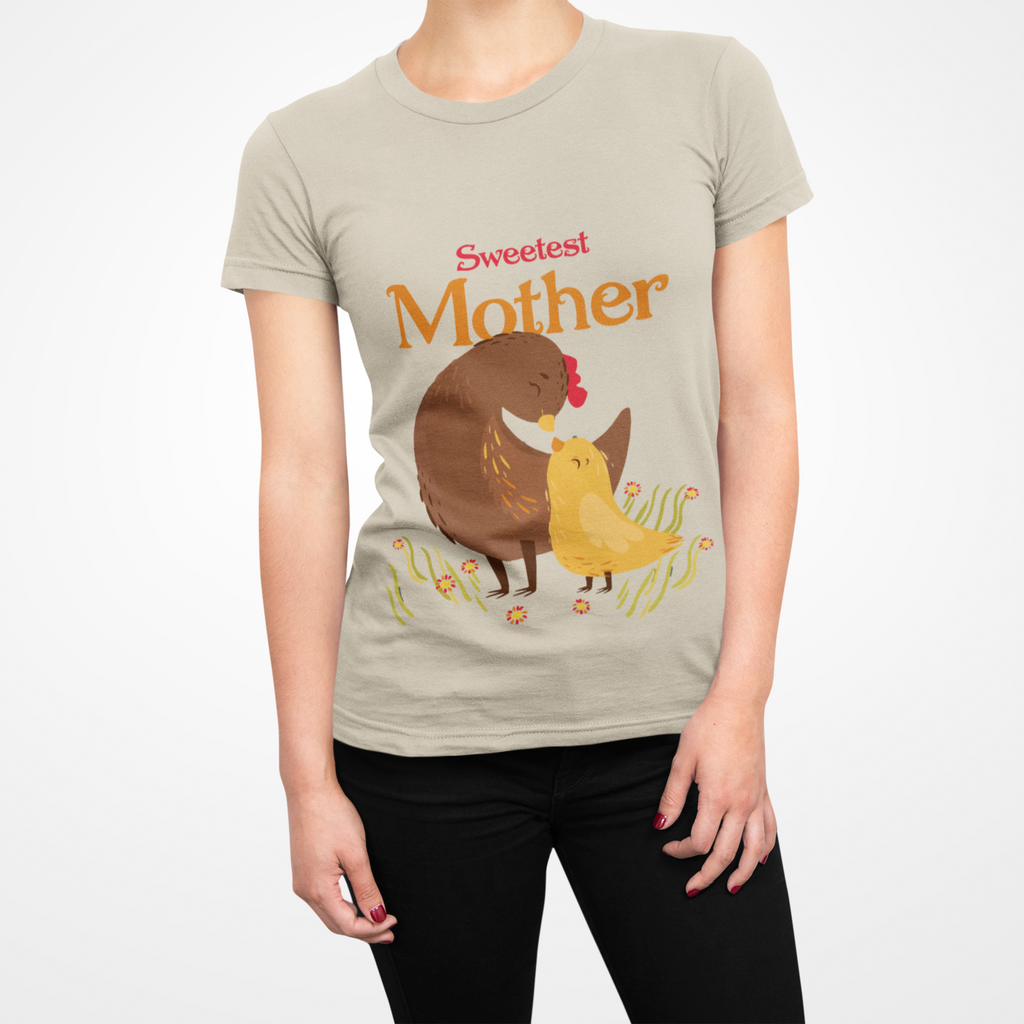 Mom T-Shirt - Sweetest Mother Design